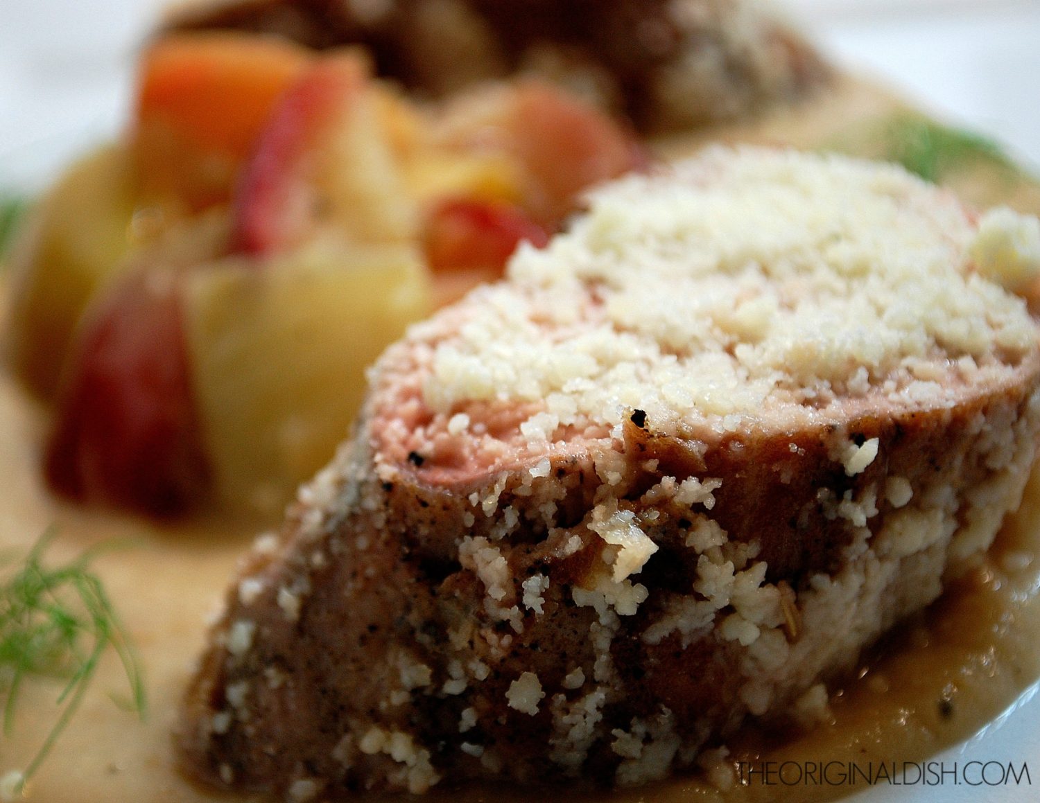 Roasted Parmesan Pork The Original Dish