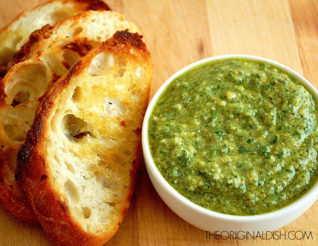 Pesto Bruschetta