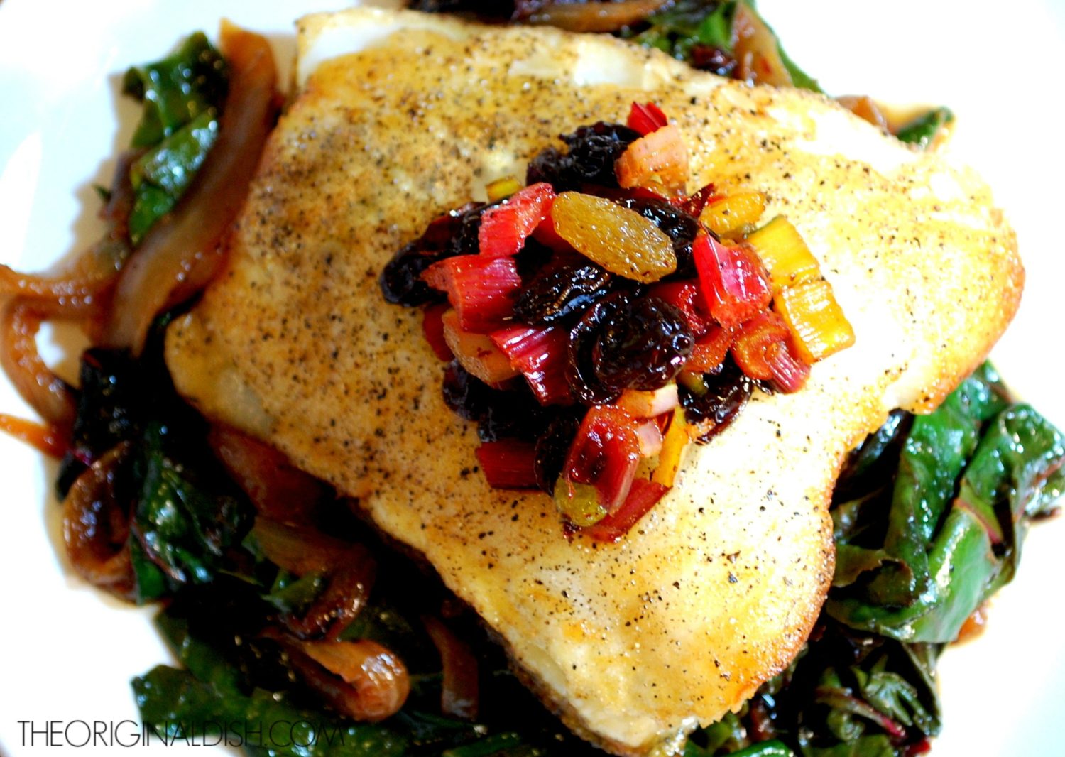 PanSeared Sea Bass The Original Dish