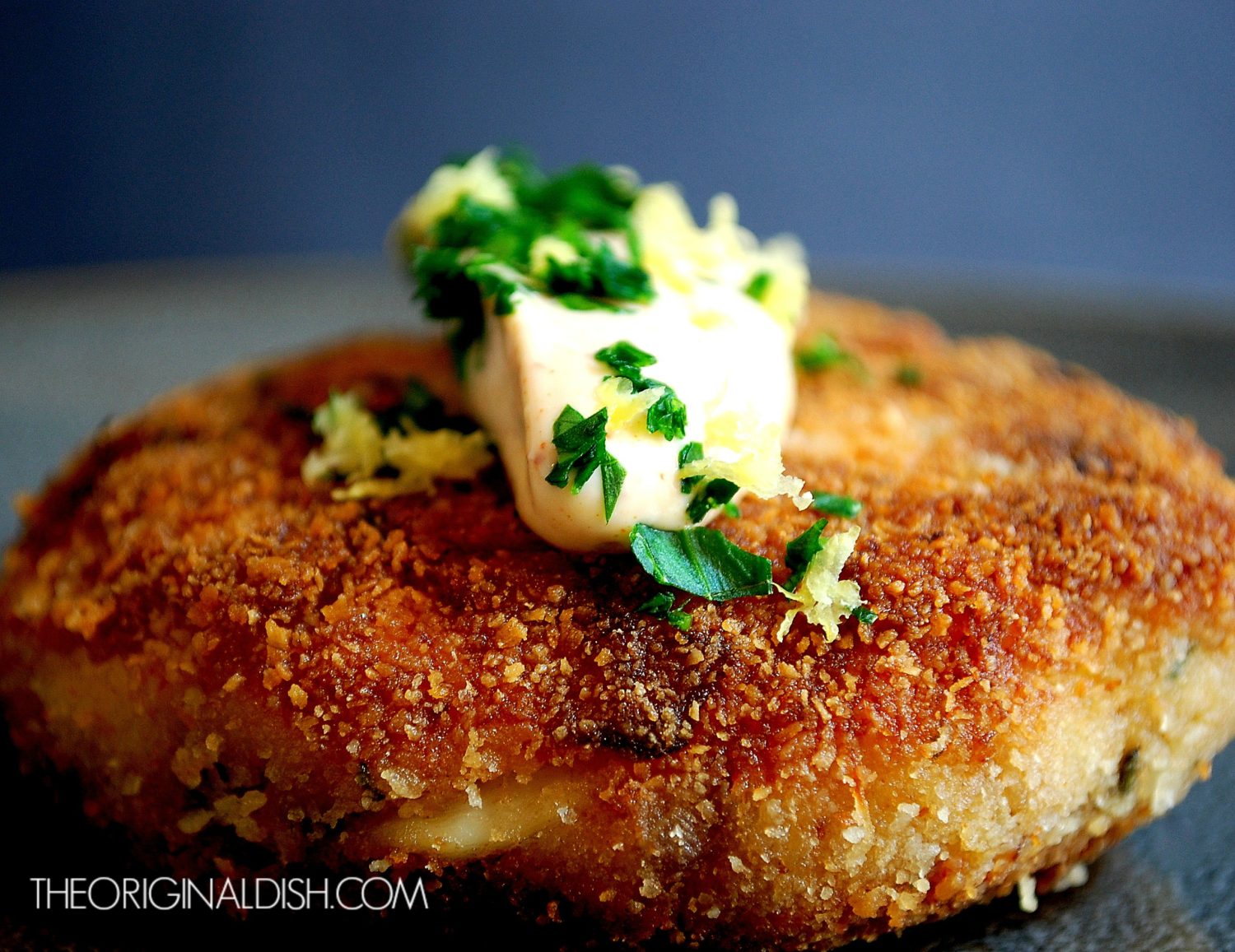 Crab Cakes with Chipotle Lemon Mayo The Original Dish