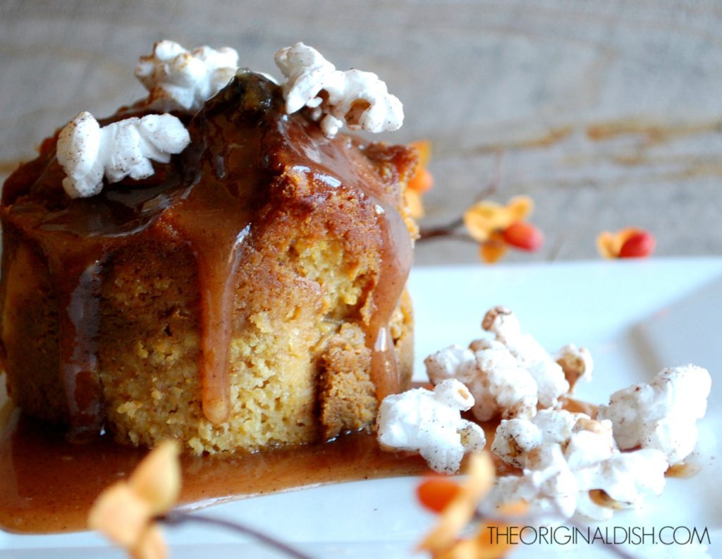 Pumpkin Cornbread Pudding