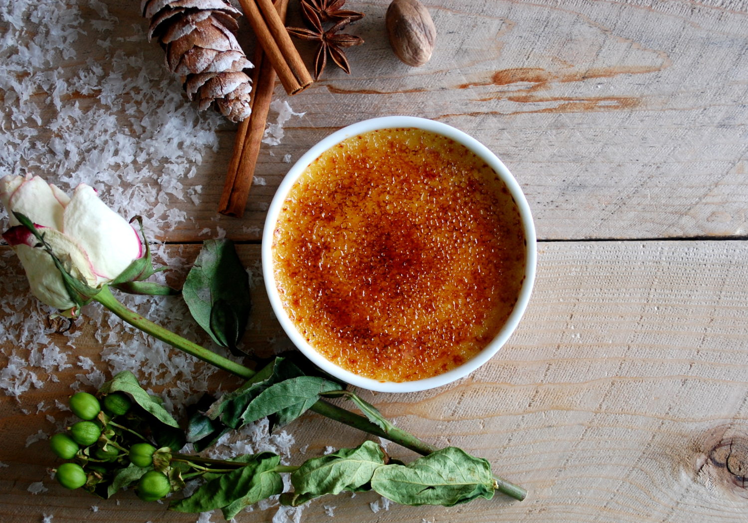 Eggnog Creme Brûlée The Original Dish