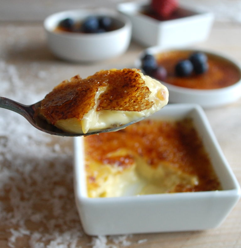 Eggnog Creme Brûlée The Original Dish