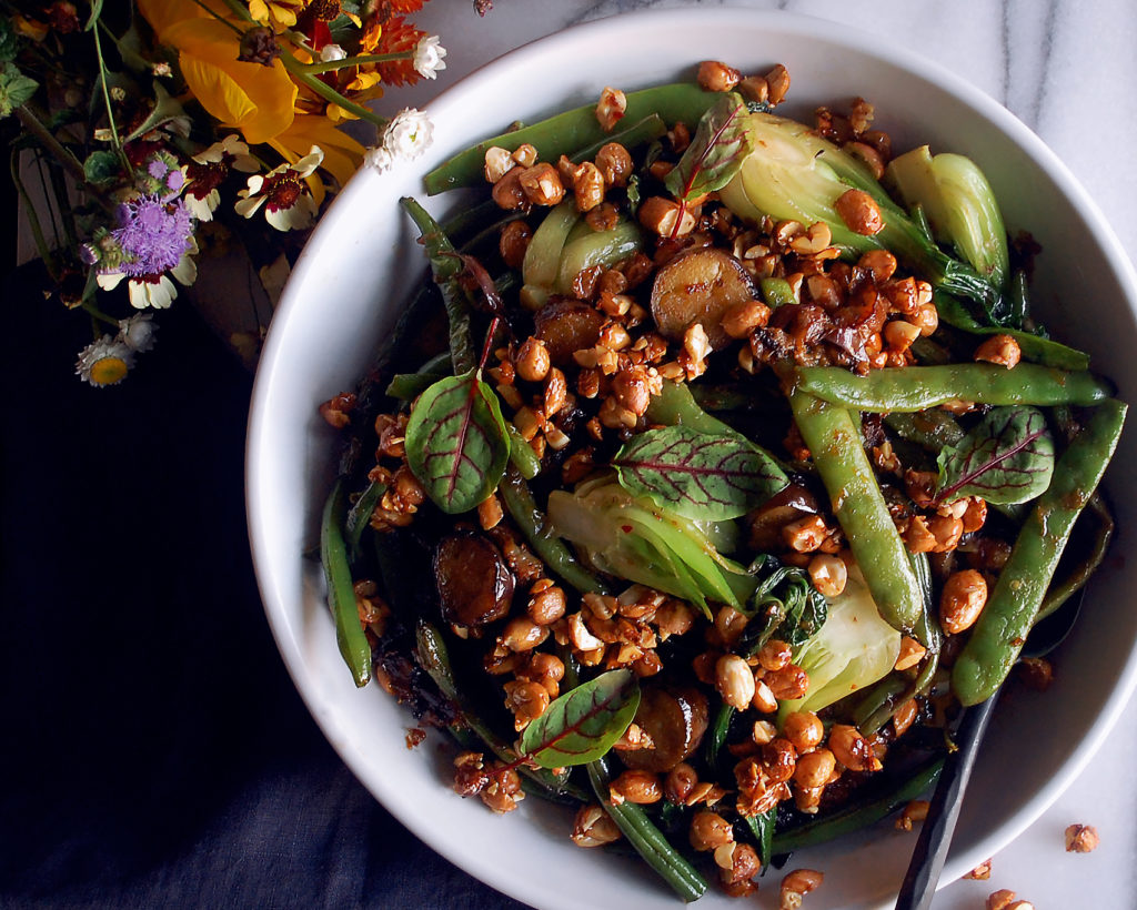 Spicy Chili Glazed Vegetables