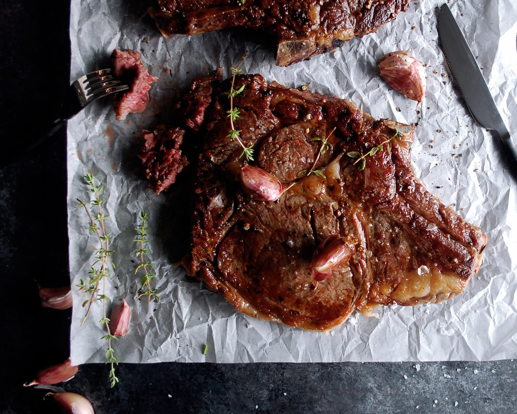 Flat Iron Pan Seared Steak Recipe - I'd Rather Be A Chef