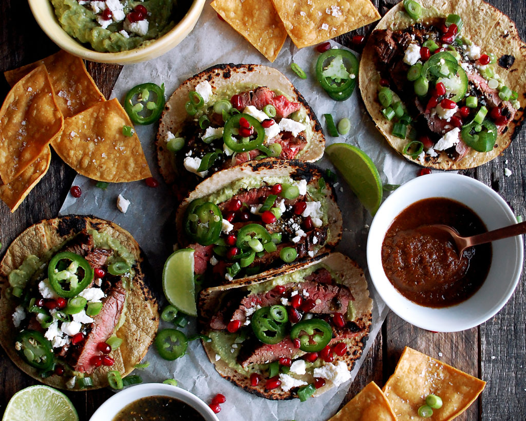 Citrus Marinated Steak Tacos