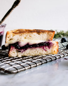 Blueberry White Cheddar Grilled Cheese