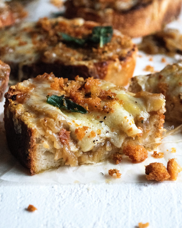 French Onion Toast The Original Dish