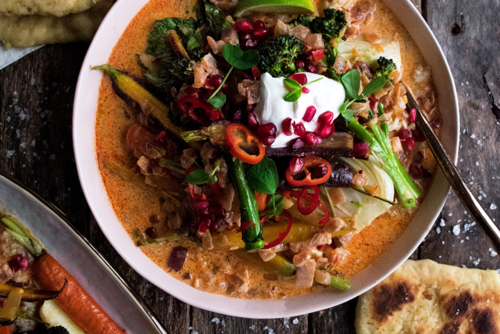 Winter Vegetable Coconut Curry