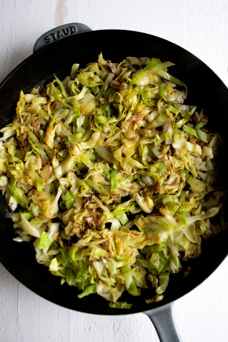 Crispy Smashed Potatoes with Cabbage & Stout Mustard The Original Dish