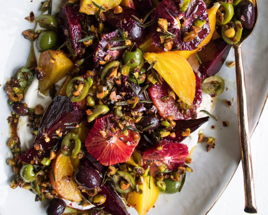 Roasted Beets with Blood Oranges