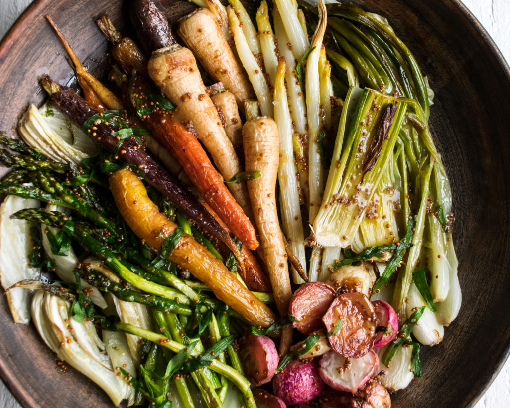 Roasted Spring Vegetables