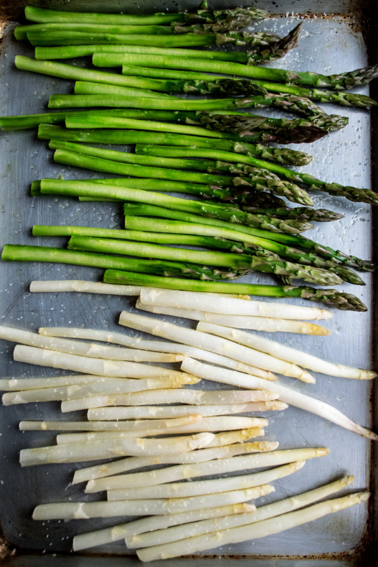 Roasted Spring Vegetables with Tarragon Mustard Vinaigrette The