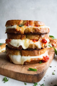 Caprese Grilled Cheese Sandwiches