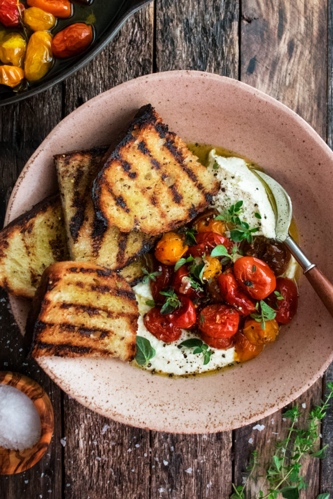 Whipped Feta with Roasted Tomatoes