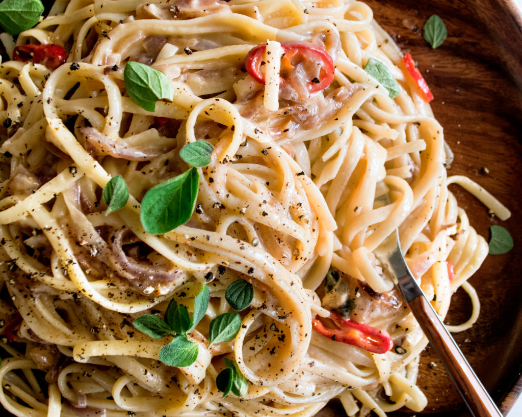 Caramelized Onion Pasta