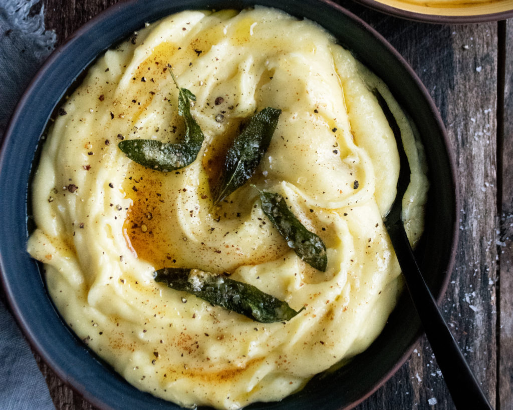 Brown Butter Whipped Potatoes