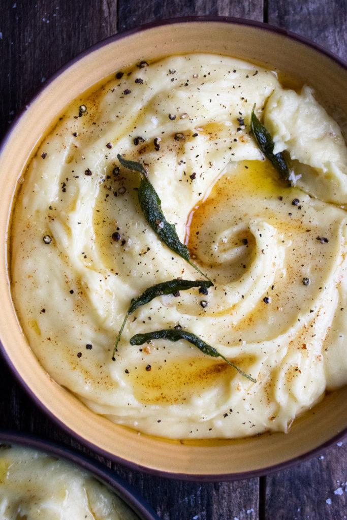 Brown Butter Whipped Potatoes
