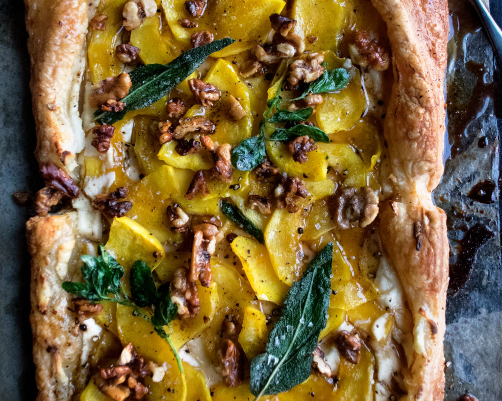 Maple Squash Tart