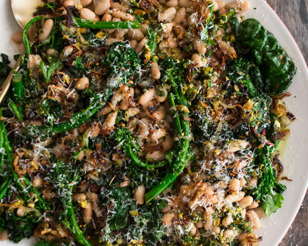 Broccolini with Crispy Shallots