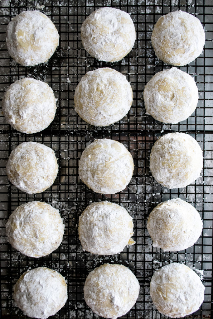 Butter Pecan Snowball Cookies