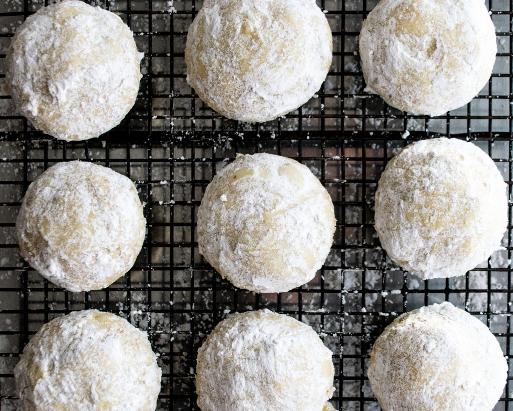 Butter Pecan Snowball Cookies