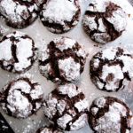 Chocolate Fudge Crinkle Cookies