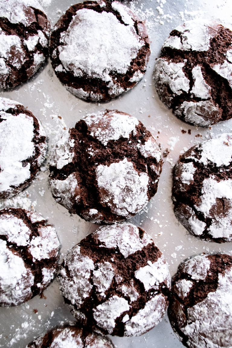 Chocolate Fudge Crinkle Cookies The Original Dish