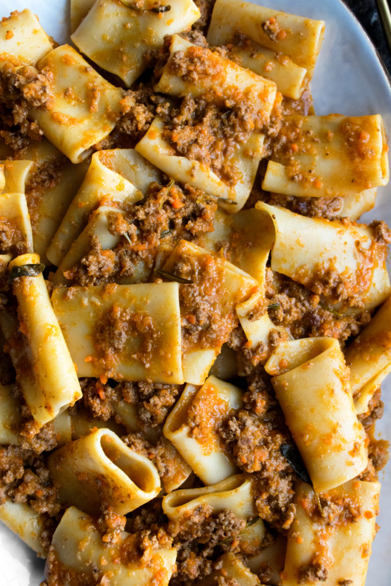Lamb Bolognese with Herbs & Parmesan The Original Dish