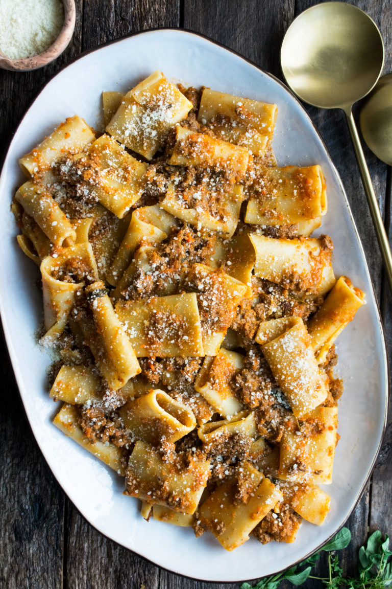Lamb Bolognese with Herbs & Parmesan The Original Dish
