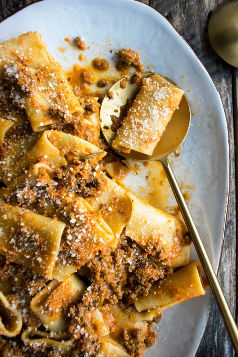 Lamb Bolognese with Herbs & Parmesan The Original Dish