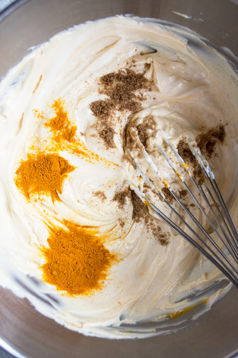 Charred Scallion Turmeric Yogurt Dip The Original Dish