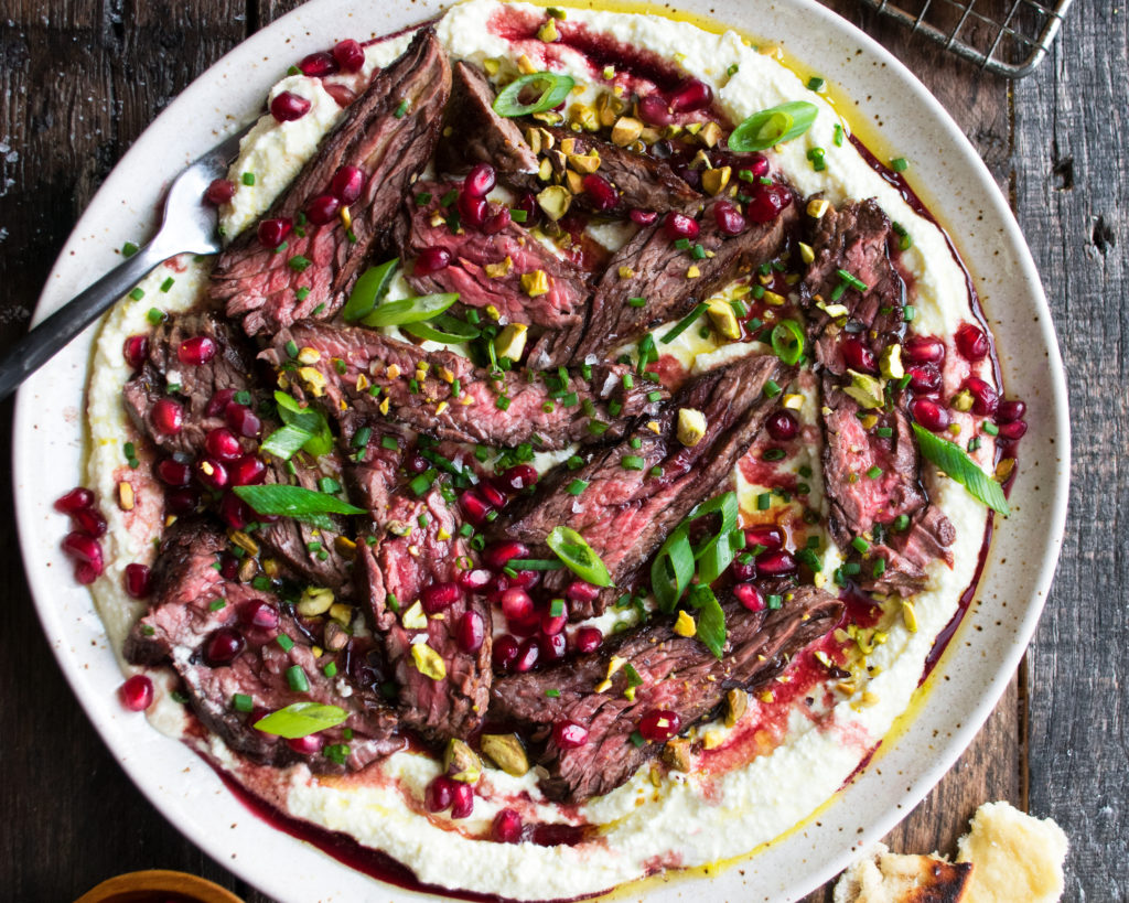 Pomegranate Skirt Steak