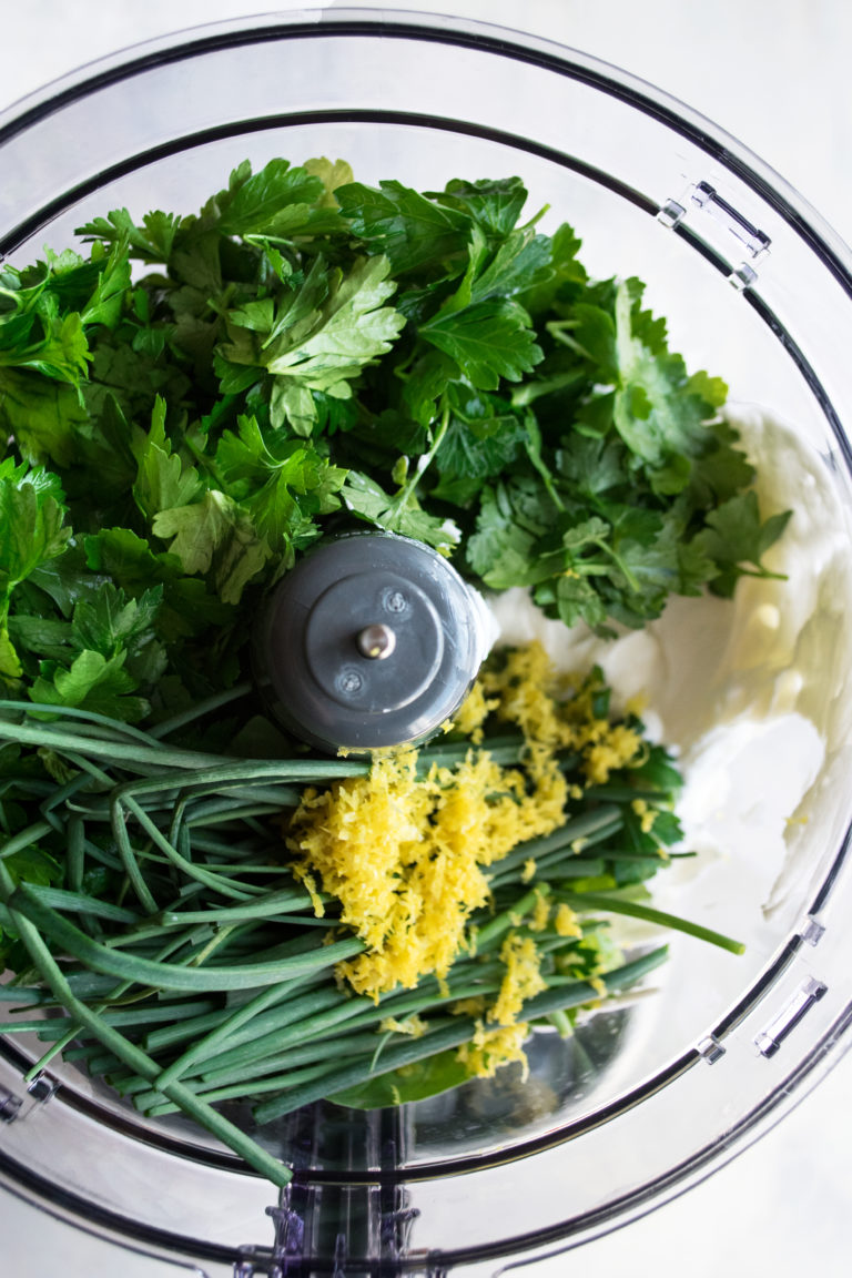 Spring Farro Bowl with Herb Yogurt Sauce The Original Dish