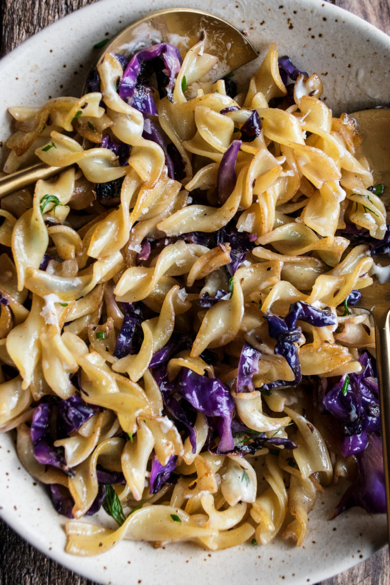 Brown Butter Noodles with Cabbage & Caraway The Original Dish