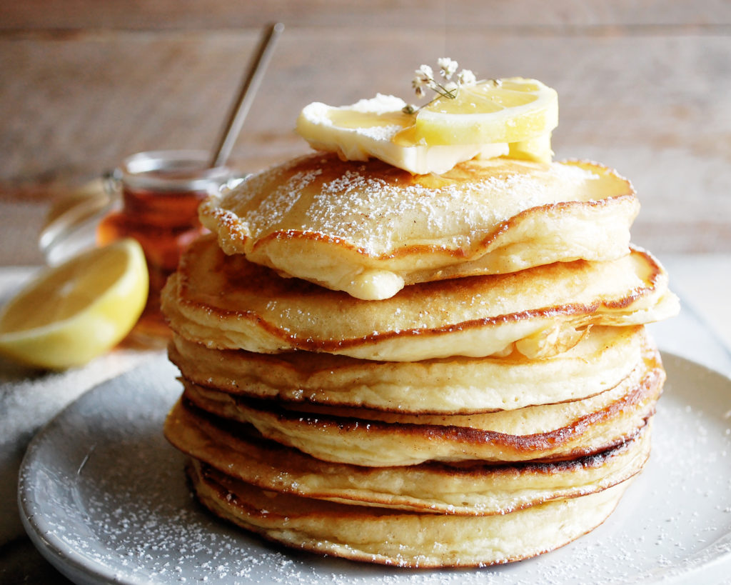 Lemon Ricotta Pancakes