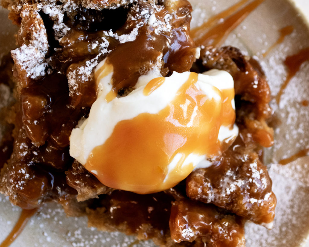 Irish Coffee Soda Bread Pudding