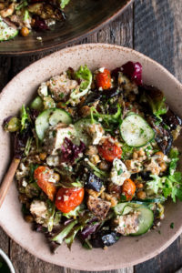 Mediterranean Grilled Chicken Salad