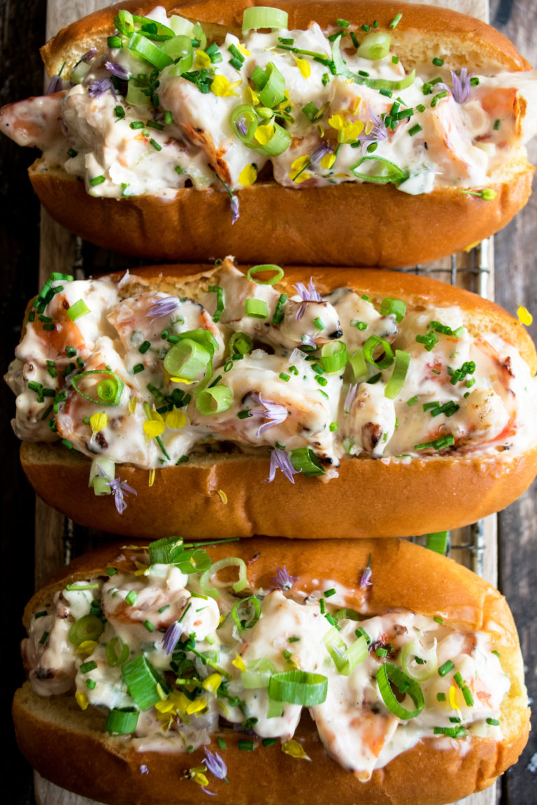 Grilled Shrimp Rolls on Brioche Buns The Original Dish