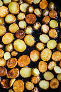 crispy potatoes