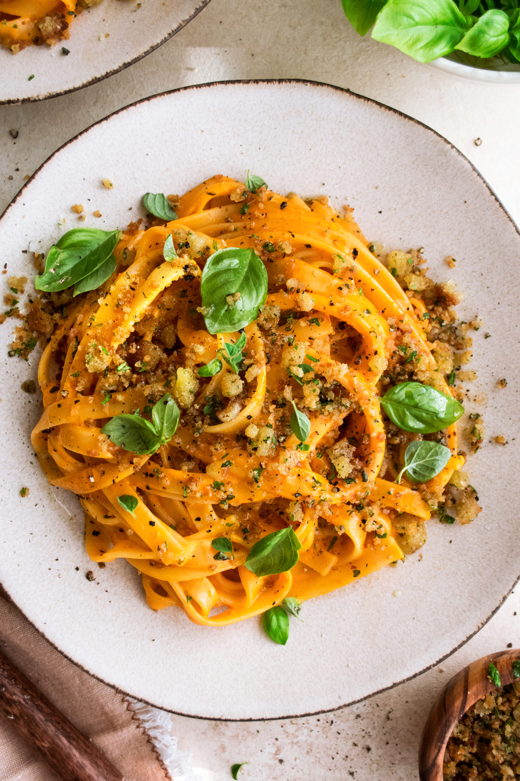 Creamy Tomato Pasta with Herb Breadcrumbs - The Original Dish