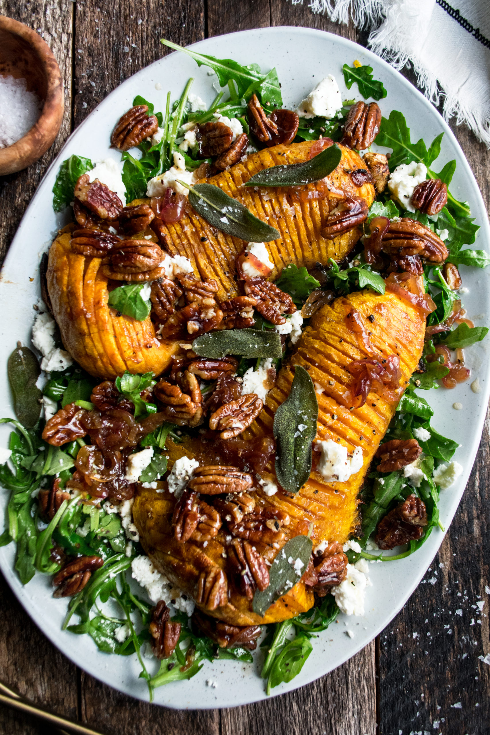 Roasted Butternut Squash with Maple Browned Butter