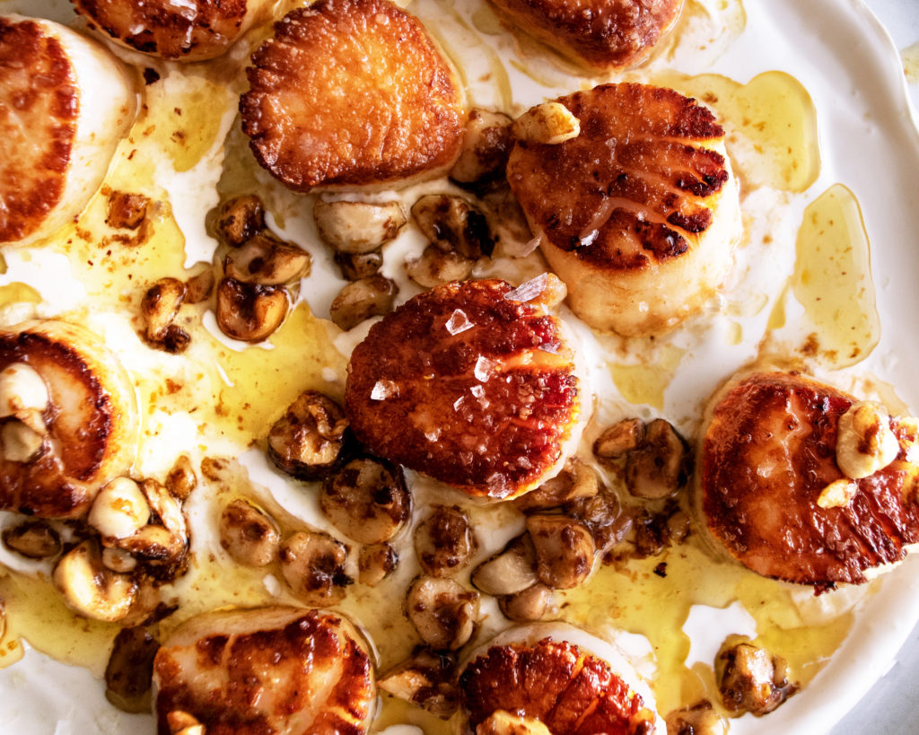 Brown Butter Scallops