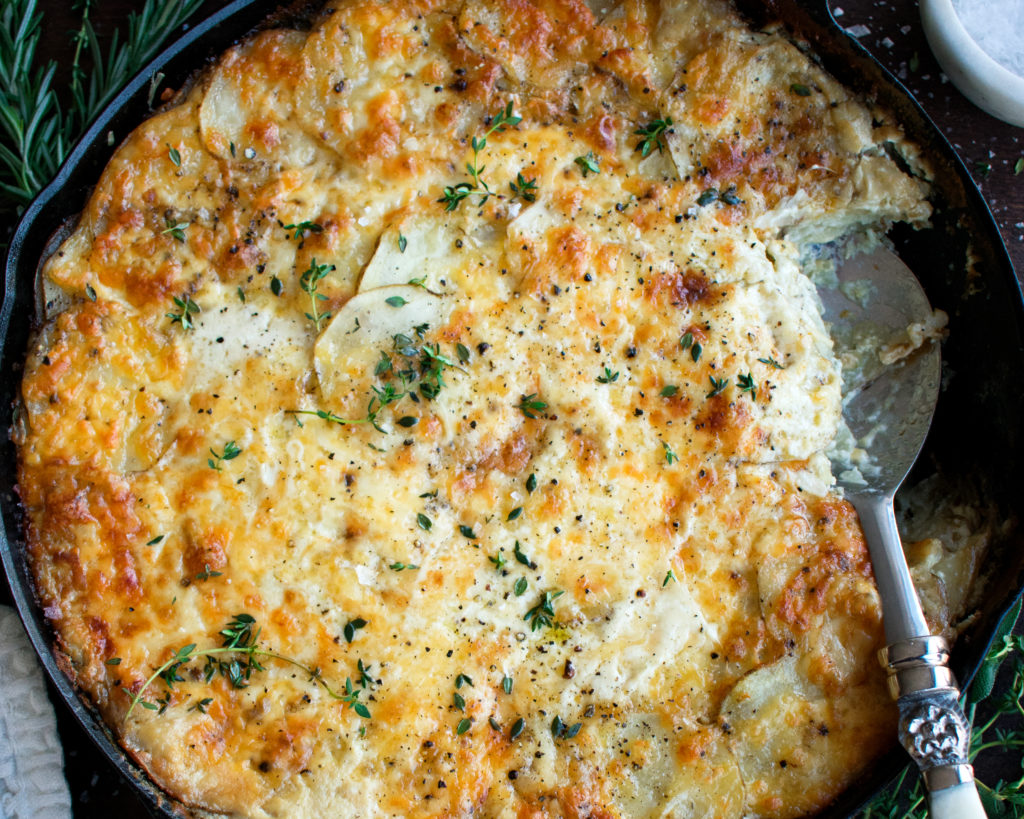 Cheesy Potatoes Au Gratin