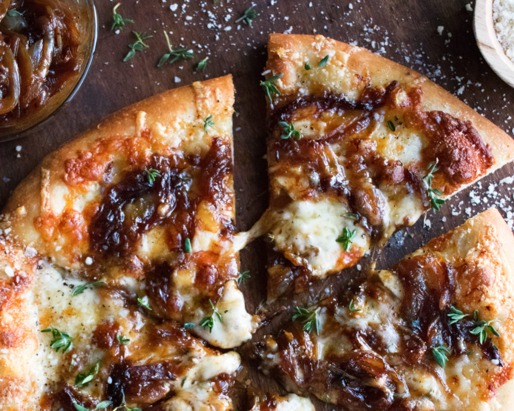 French Onion Pizza