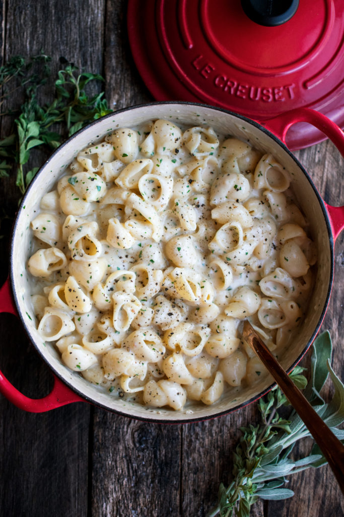 Herbed Stovetop Mac and Cheese