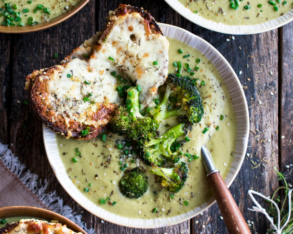 Roasted Broccoli Soup