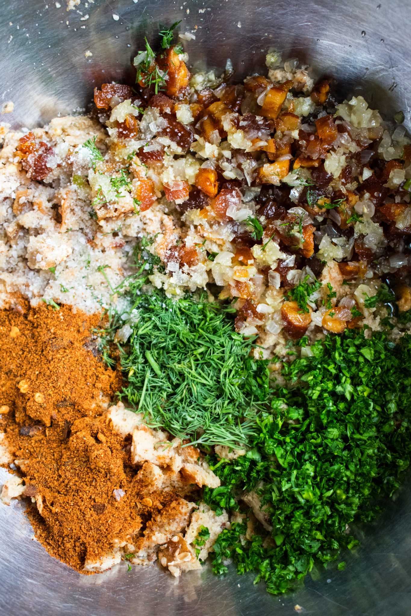 Harissa Baked Chicken Meatballs with Couscous & Yogurt The Original Dish