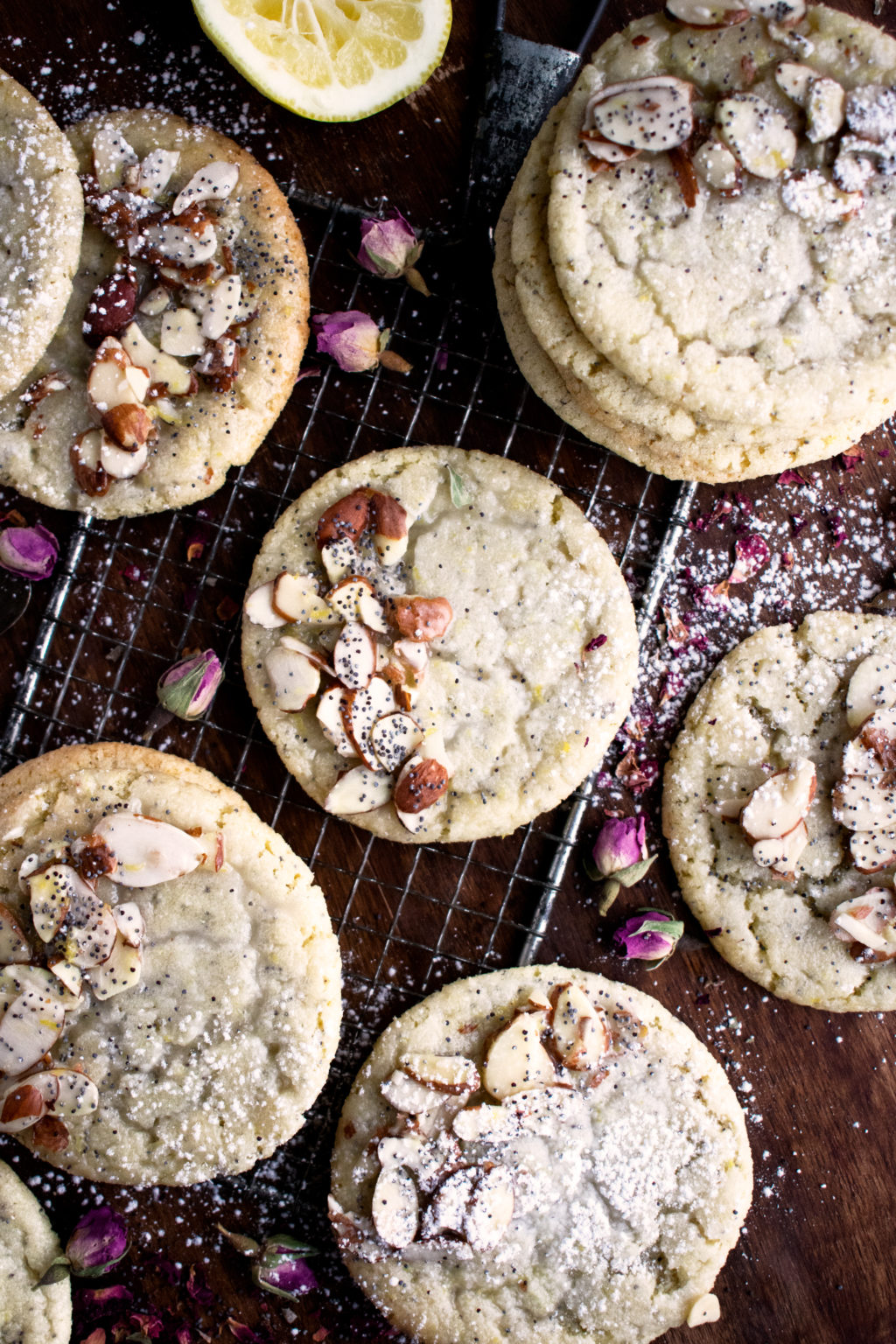Lemon Poppy Seed Almond Cookies The Original Dish