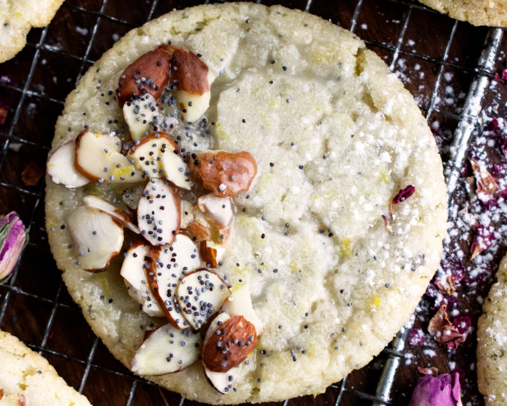 Lemon Poppy Seed Almond Cookies